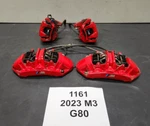 21-24 Oem Bmw G80 G82 G83 M3 M4 Front Rear Brake Calipers Set Brembo Red 16K. Fixed Price $1498.00.