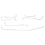 1947-52 Ford Truck F1 Drum Brake Line Set 2WD 5PC Shortbed 3/16 Stainless. Fixed Price $190.00.