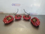 19 Infiniti Q50 Brake Caliper Set Red Front And Rear. Fixed Price $550.00.