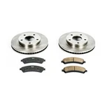 Powerstop Oe Stock Replacement Low-dust Ceramic Brake Pad And Rotor Kit. Fixed Price $135.59.