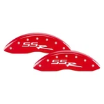 For Chevy Trailblazer 02-05 Caliper Covers Gloss Red W Logo. Fixed Price $299.99.