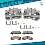 For 2006-2013 Chevrolet Impala Front Brake Calipers W/ Bracket & Ceramic Pads. Fixed Price $131.91.