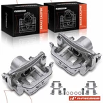 A-premium Pair Rear Brake Calipers W/ Bracket For Nissan 370Z 06-09 Infiniti G37. Fixed Price $110.89.