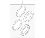 Genuine Nissan Disc Brake Caliper Seal Kit D1A20-ZC60A. Fixed Price $129.64.
