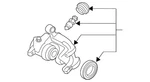 Genuine Subaru Disc Brake Caliper 26634SJ011. Fixed Price $234.28.