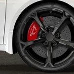 Red Caliper Covers W/silver Mgp Logo Fits 2008-2017 Audi S5 4PC. Fixed Price $249.99.