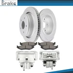 Pair Rear Brake Calipers Rotors And Ceramic Pads For 2005 - 2010 Dodge 1500. Fixed Price $214.68.