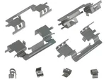 Carlson 45TT41F Front Brake Hardware Kit Fits 2005-2007 Toyota Avalon. Fixed Price $19.69.