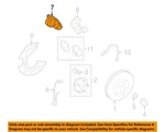 Ford Oem 11-14 Mustang Front Suspension Brake Components-caliper BR3Z2B120AA. Fixed Price $133.52.