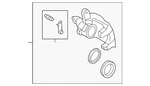 Genuine Land-rover Disc Brake Caliper LR156852. Fixed Price $437.25.