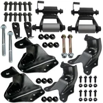 Real Leaf Spring Forward Rearward Hangers Shackles 99-07 Ford F250 F350 Sd. Fixed Price $168.65.