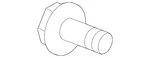 Genuine Gm M14X2X45 Multi-purpose Bolt 11611085. Fixed Price $7.22.