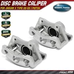 Pair Front Left & Right Brake Caliper With Bracket For Jaguar X Type 2002-2008. Fixed Price $101.29.
