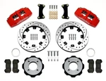 Wilwood Dynapro 6 Front Hat Kit 12.19" Drilled Red Ford Fiesta 140-11899-DR. Fixed Price $1230.89.