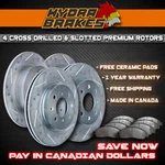 Fits 2007 2008 Ford F150 4WD Drill Slot Brake Rotors Ceramic Slv. Fixed Price $388.62.
