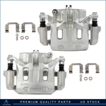 Front Pair Brake Calipers W/ Bracket For 2011 2012 2013 Infiniti M37 Awd. Fixed Price $95.31.