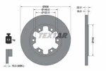 Textar 92275803 Brake Disc Ford, Australia. Fixed Price $93.44.