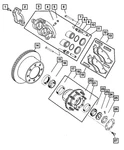 Genuine Mopar Disc Brake Caliper Assembly Left R5104759AA. Fixed Price $266.60.
