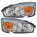Labwork Left+right Headlight For 2004-2008 Chevy Malibu Replacement Halogen Type. Fixed Price $69.81.