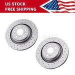 2X Rear Brake Rotors For 2014-2016 Maserati Ghibli SQ4 670031597. Fixed Price $189.99.