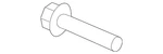 Genuine Volkswagen Disc Brake Caliper Bracket Mounting Bolt N-910-849-01. Fixed Price $16.69.