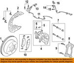 Ford Oem 19-23 Ranger Rear Suspension Brake Components-caliper KB3Z2552A. Fixed Price $195.14.