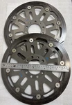 Ap Racing Fr Brake Rotors 13" Full Floating Low Use 69MM Id 92MM Bolt Circle. Fixed Price $545.00.