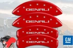 2011-2016 Gmc Sierra 3500 Hd "denali" Front + Rear Red Mgp Brake Caliper Covers. Fixed Price $299.99.