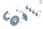 Genuine Mercedes-benz Fixed Caliper 206-421-36-03. Fixed Price $750.00.