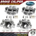 4X Brake Calipers W/ Bracket For Jeep Gander Cherokee Wj 1999-2004 Front & Rear. Fixed Price $250.99.