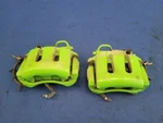 2011-2014 Ford Mustang Gt Pair Front Brakes Calipers Pads Hoses 2633. Fixed Price $89.99.