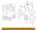 Chrysler Oem 14-23 Durango Brake Components-caliper Mount Bolt 6511782AA. Fixed Price $87.39.