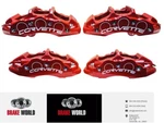 2006-2013 Corvette C6 Z06 + Grandsport Front Rear Red Calipers Set New. Fixed Price $2759.00.