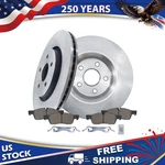 350MM Front Brake Disc Rotors Ceramic Pads Kit For Jeep Grand Cherokee 2015-2020. Fixed Price $133.19.