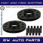 (2) 15MM Mercedes Benz 5X112 Rear Hub Centric Wheel Spacers W/cone Lug Bolts Kit. Fixed Price $68.84.