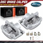 Pair Front Brake Calipers With Bracket For Toyota Camry 1997 1998-2000 L4 2.2L. Fixed Price $95.69.