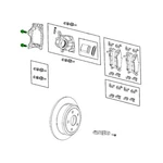 Mopar 06513551AA Wheel Bearing Bolt Hex. Fixed Price $20.83.