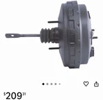 Power Brake Booster Pep Boys 53-3102 Reman. Fixed Price $159.00.