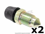 For Porsche Front And Rear Bleed Valve Screw Set 2 Valeo Fte Oem. Fixed Price $20.90.