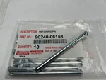 New 1975-2025 Genuine Toyota Land Cruiser Disc Brake Caliper Pin X10 90240-06158. Fixed Price $35.90.
