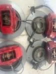 14-19 Chevy Corvette C7 Z51 Brake Caliper Set With Rotors Front And Rear Red. Fixed Price $900.00.