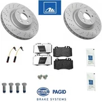 Front Brake Kit German Ate Disc Hella Pagid Pads 2001-02 CL55 S55 Amg CL600 S600. Fixed Price $329.45.