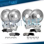 Front Rear Disc Rotors Calipers Brake Pads For Chevy Impala Monte Carlo Intrigue. Fixed Price $387.64.