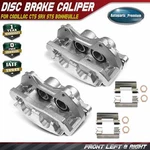2X Front Lh & Rh Brake Caliper W/ Bracket For Cadillac Cts Srx Sts Bonneville. Fixed Price $129.39.