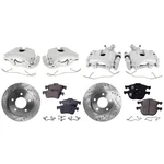 Brake Kit With Calipers 4-WHEEL Set Front & Rear For Mazda 3 2006, 2008-2009. Fixed Price $444.41.