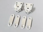 Leaf Spring Suspension Lift Mount Shackles Bracket Tamiya 1/14 King Grand Hauler. Fixed Price $40.00.