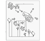 Genuine Nissan Disc Brake Caliper D4010-5MP3A. Fixed Price $659.42.