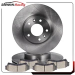 Front Brake Pads And Rotors Ford Fusion Lincoln 2006-2012 Mazda 2006-2013. Fixed Price $105.27.