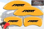 2011-2019 Ford Explorer "sport" Front + Rear Yellow Mgp Brake Caliper Covers Hd. Fixed Price $299.99.