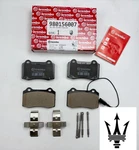 For Maserati Ghibli Quattroporte Rear Brake Pads With Sensors 980156007 Us Oem. Fixed Price $70.00.